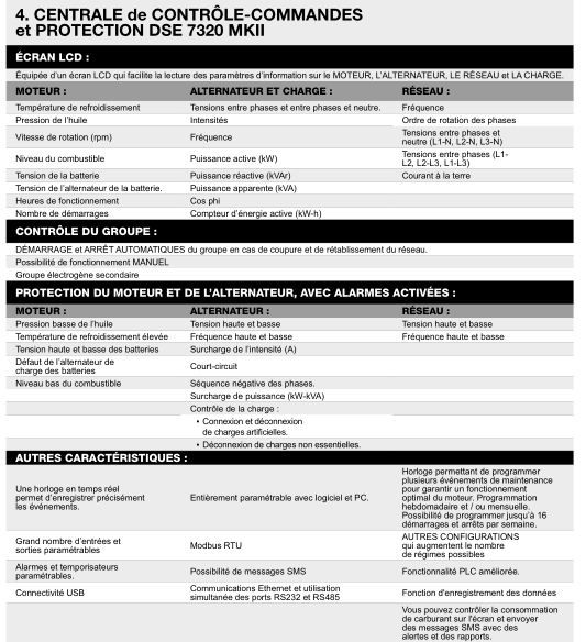 AT-2465 60 Hz triphasé groupe électrogène en container - Inmesol - 2465 kVA avec moteur MTU et alternateur Stamford_6