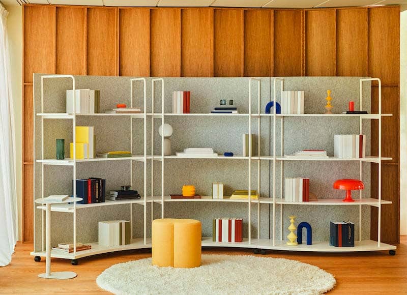 Bibliothèque  design contemporain  et modulable pour l'archivage des documents_6
