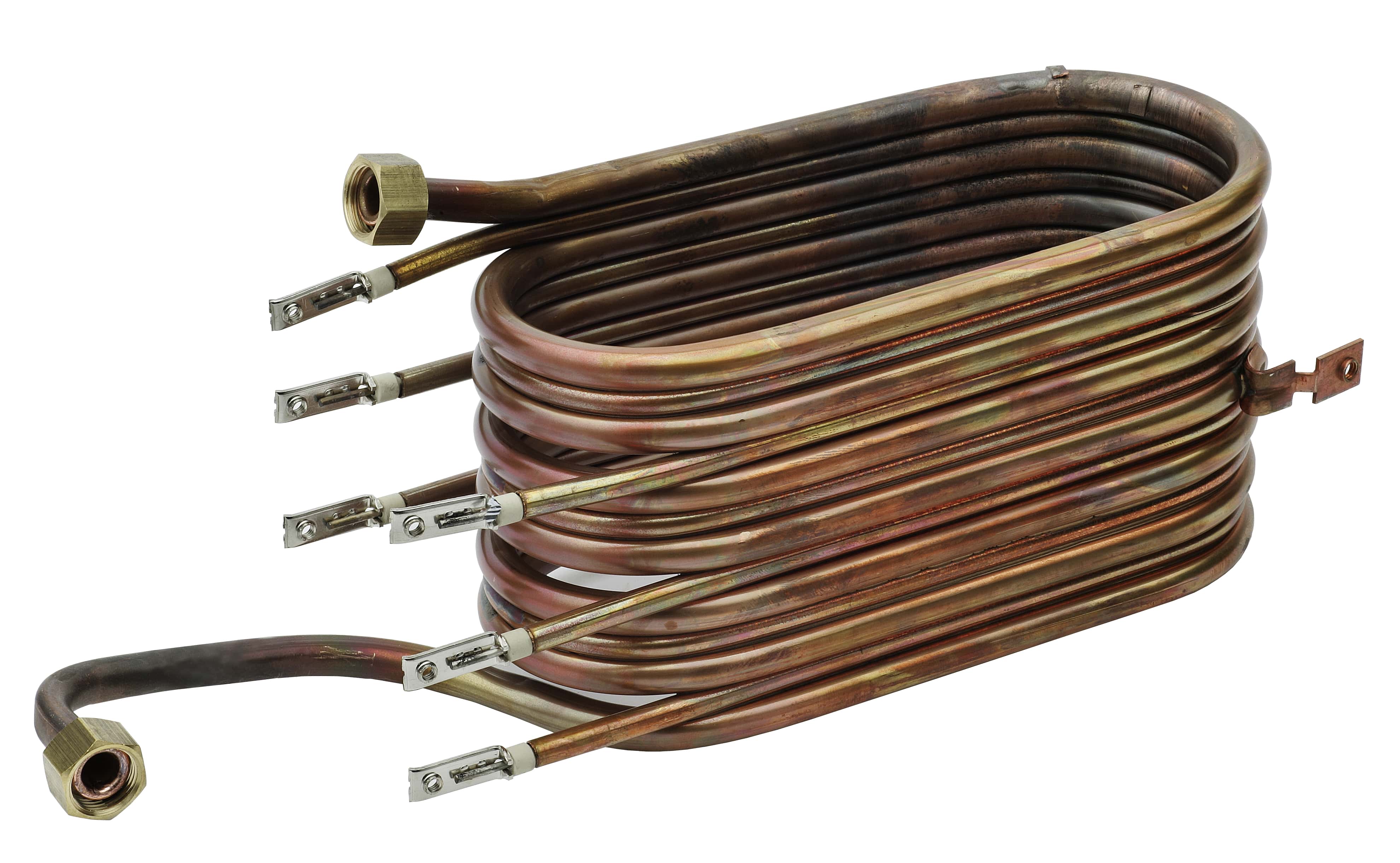 Batterie de chauffe - résistances épingles en acier inoxydable ou cuivre - adaptable aux cahiers des charges_6