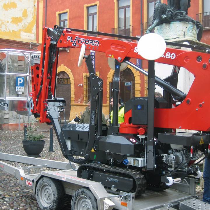 Nacelle araignée Spider 13.65 - compacte, légère et maniable avec une hauteur de travail de 13,40 m_6