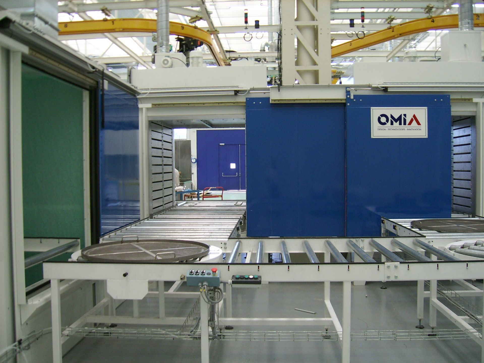 Équipement de ressuage avec récupération des eaux usées