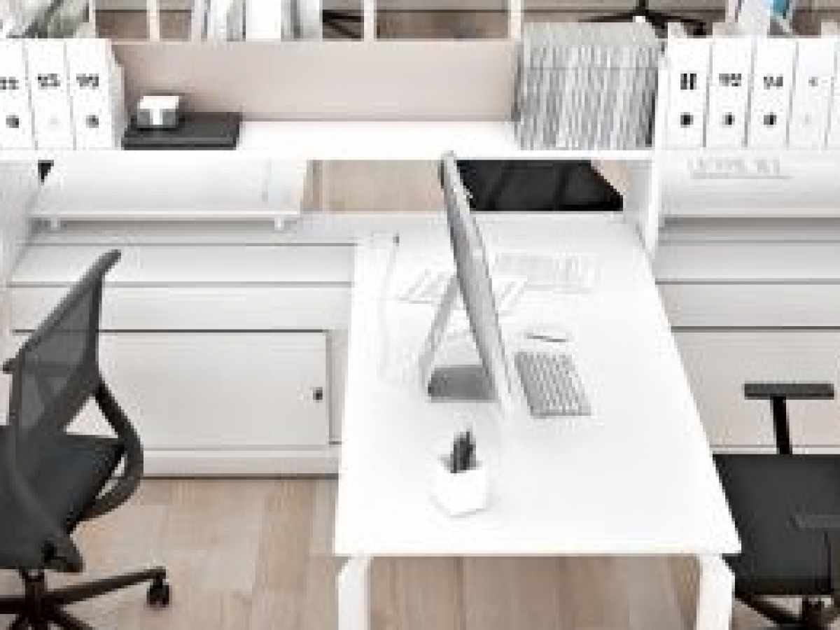 Bureau bench moderne confortable et fonctionnel - ANYWARE - Configurations modulables et finitions élégantes_6