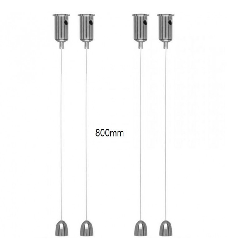 Kit de suspension pour dalle LED - Réf SUPDAL - Aluminium - Certifications CE et ROHS_6