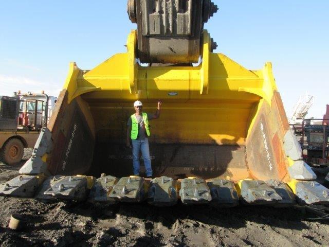 Godet rétro pour pelle komatsu pc5500_6