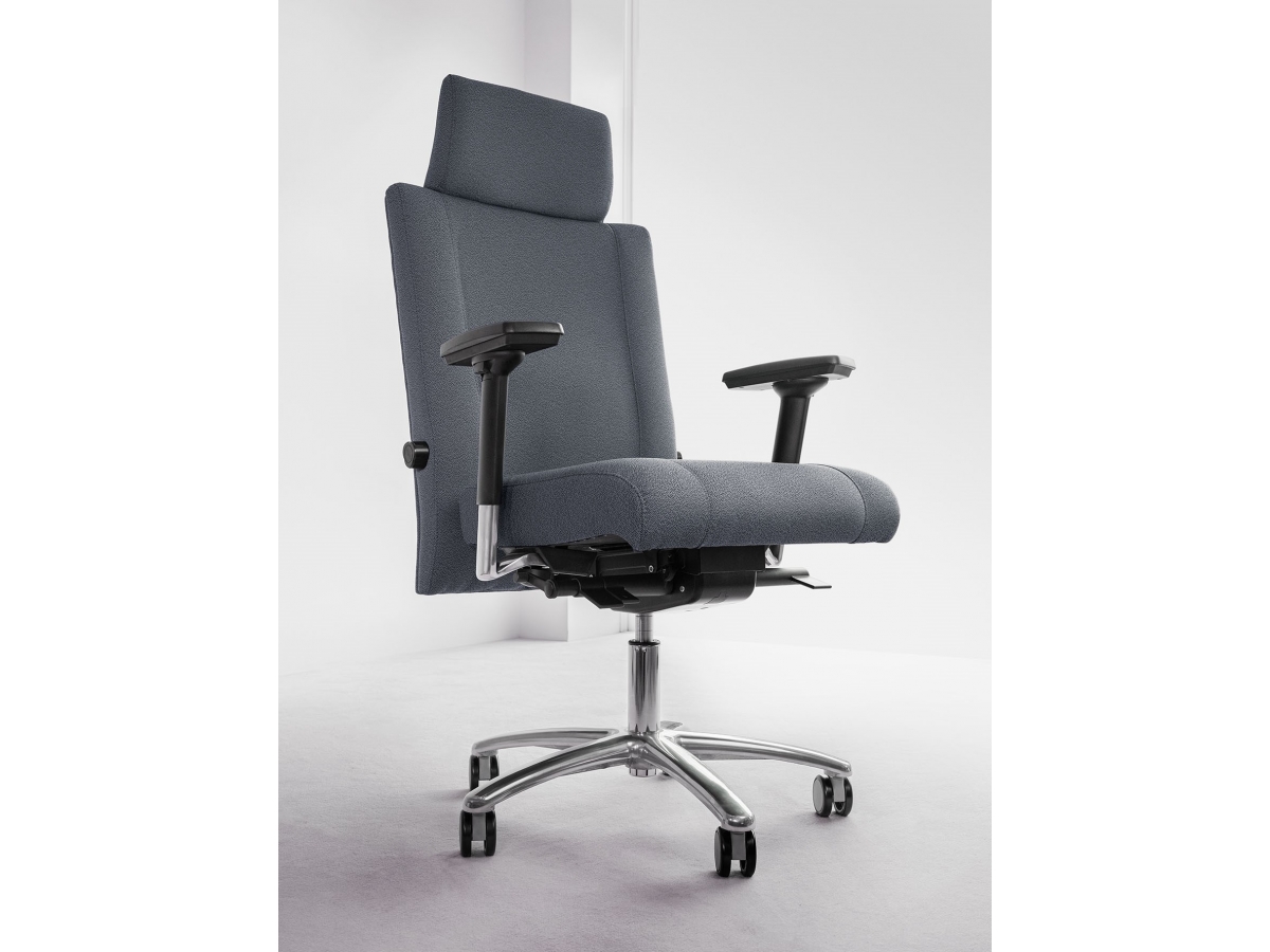 Fauteuil de bureau NON STOP 24h/24h - ergonomique, innovant et durable - charge maximale 150 kg_6