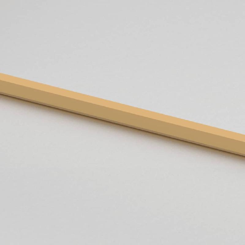 Vidaxl porte intérieure mince doré 83x201,5 cm verre trempé aluminium 155137_6