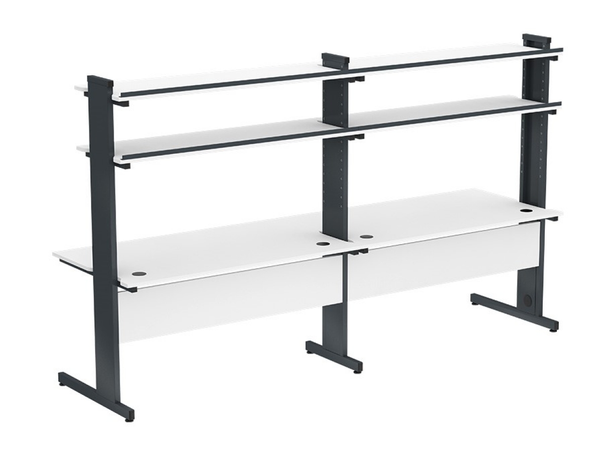 Table informatique multi-niveaux modulable pour l'aménagement des espaces techniques, salles serveurs ou laboratoires - DATA_6