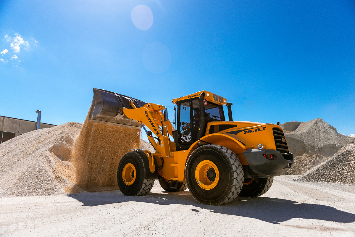 Chargeuse Venieri 18.63B homologuée pour la circulation routière