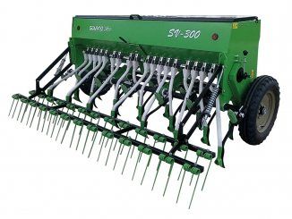 Machine agricole de semis avec des modèles pour tracteurs de 60 à 120 CV