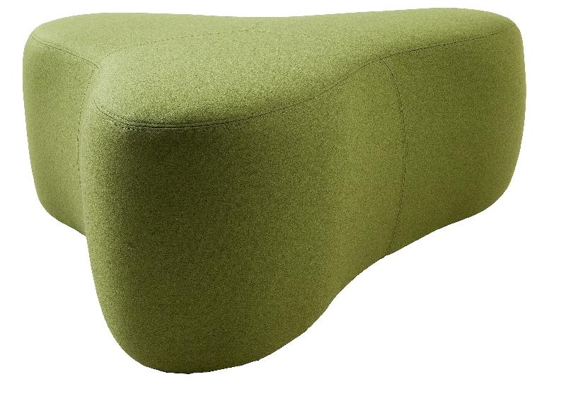 Pouf Chat - SOFTLINE - Feld vert 848, Petit_6