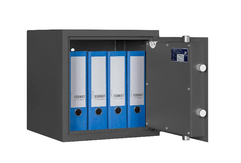 Coffre-fort armoire sécurisée FORMAT MT 2 - Niveau S1 (EN 14450) - Serrure électronique S&G Spartan 1006_6