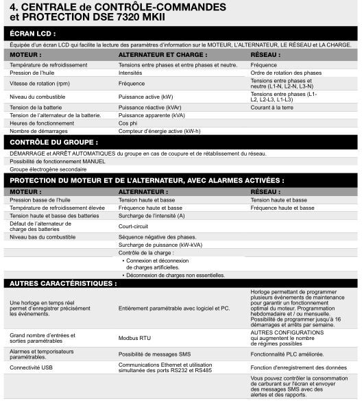AT-2160 60 Hz triphasé - Groupe électrogène en container Inmesol 2160 kVA - Moteur MTU & alternateur Stamford_6
