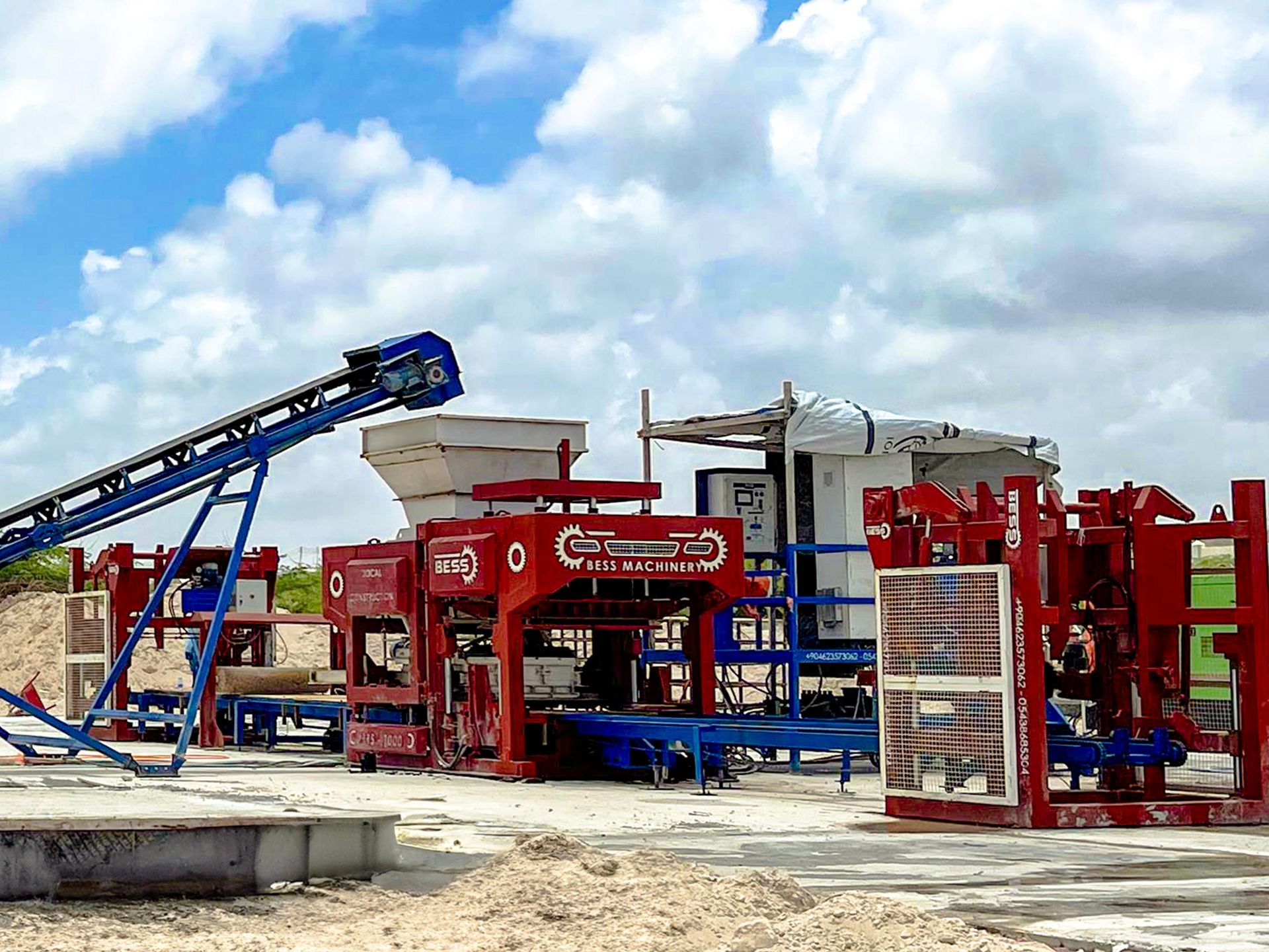Machine à briquettes automatique PRS-1000 - Capacité 10 000 briquettes en 8H - BEYAZLI GROUP_6