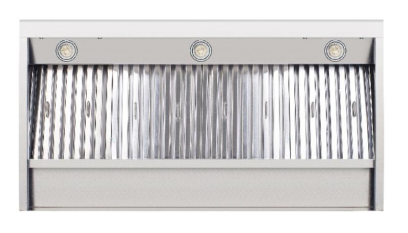 Hotte aspirante 1200 - En acier inoxydable 430 - 1680 m³/h - 4 filtres à lamelles - Réf. 7227.0100_6