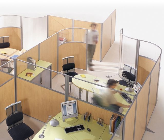 Cloison k-plus, melamine, tissu, verre, acoustique : l'embarras du choix_6