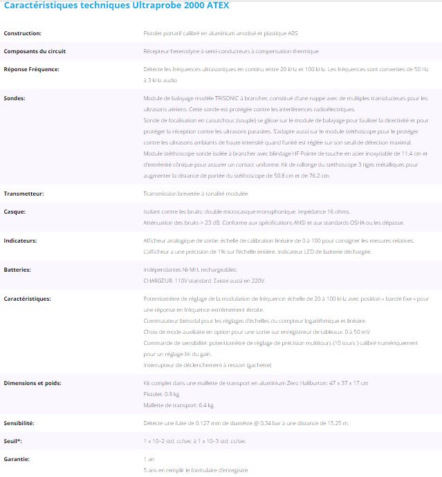 Détecteur avec technologie hétérodyne pour ultrasons audibles