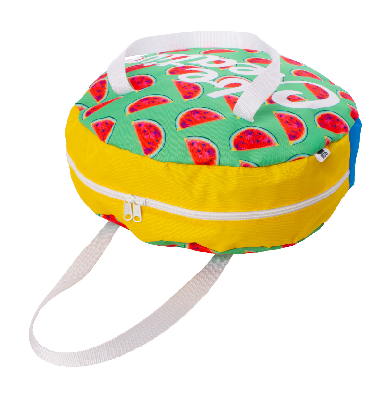 Sac publicitaire zippé sur mesure pour câble chargeur de voiture électrique - Polyester RPET 600D - Impression sublimation_6