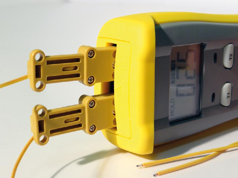 FI309 - Thermomètre numérique 2 voies thermocouple K avec modes d'affichage et fonctions min/max_6