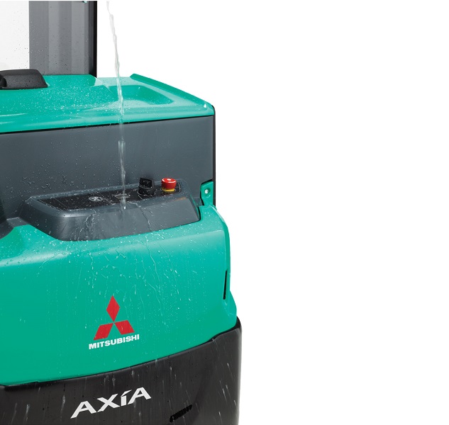 Gerbeur électrique accompagnant Mitsubishi AXIA ES SBP10N2 - 1000 kg - Compact et maniable pour espaces exigus_6