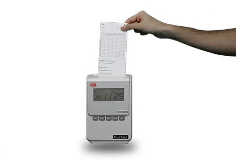 Pointeuse automatique classique livrée prête à fonctionner -Capacité 150 employés - ER1200_6