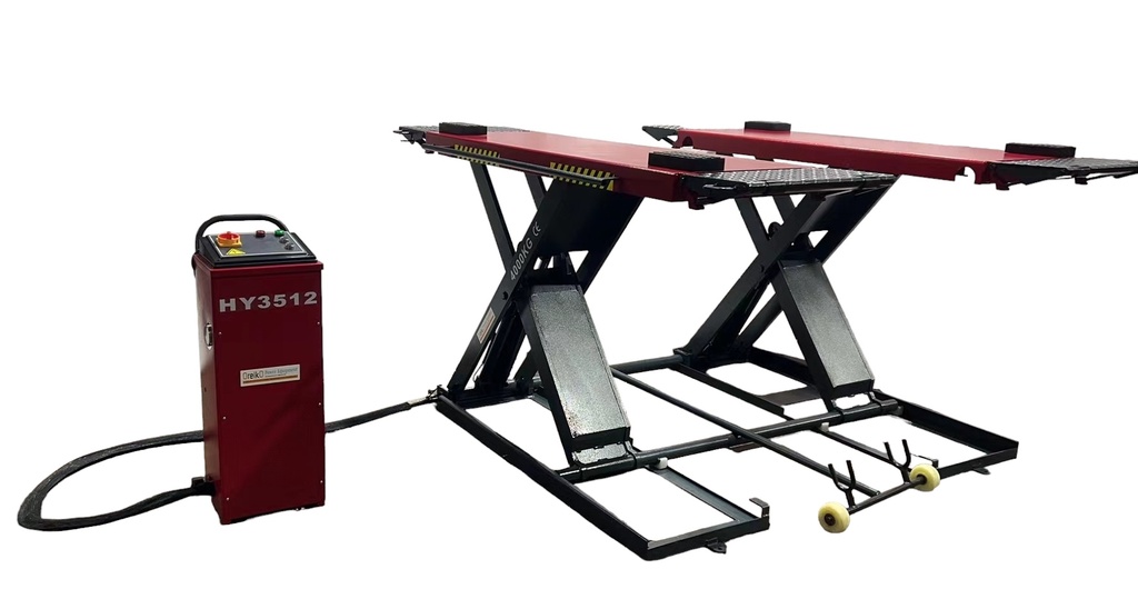 Pont élévateur avec signal sonore lors de l’abaissement