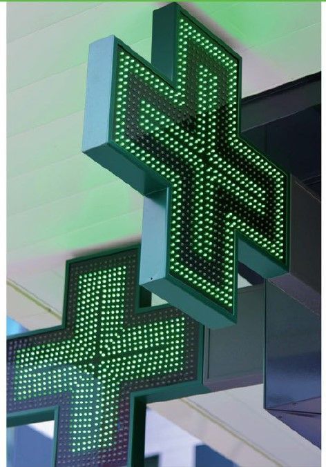 Croix pharmacie GR TECH 1000 - Consommation 125 watt - Ouest enseignes_6