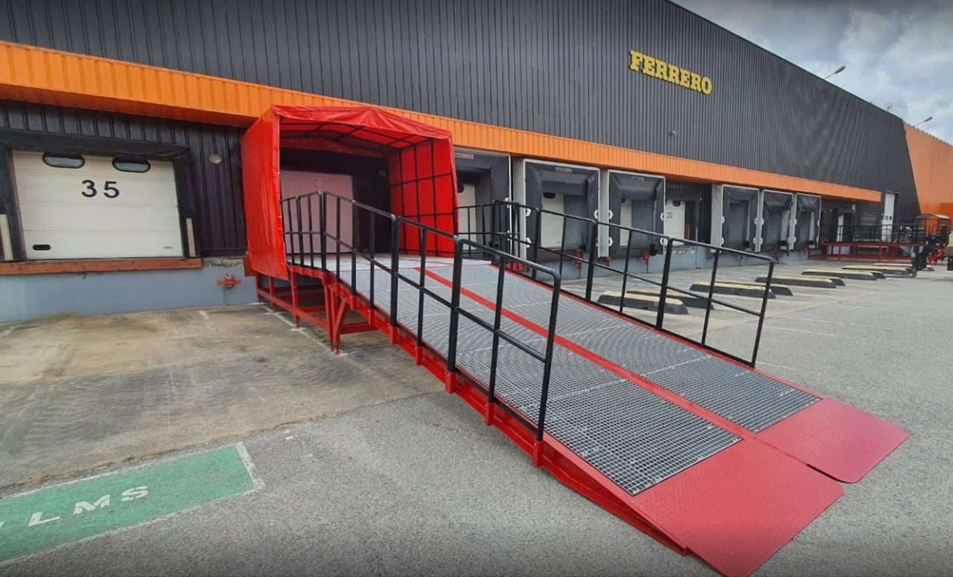 Rehausse de quai pour Véhicules Utilitaires Légers (VUL) conçue pour optimiser votre logistique - Capacité 3,5T_6