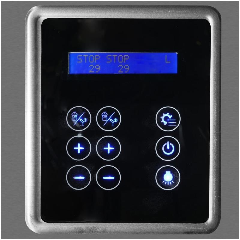 Machine à granité professionnelle 2 cuves de 12 litres - Série U - Polar - UA045_6