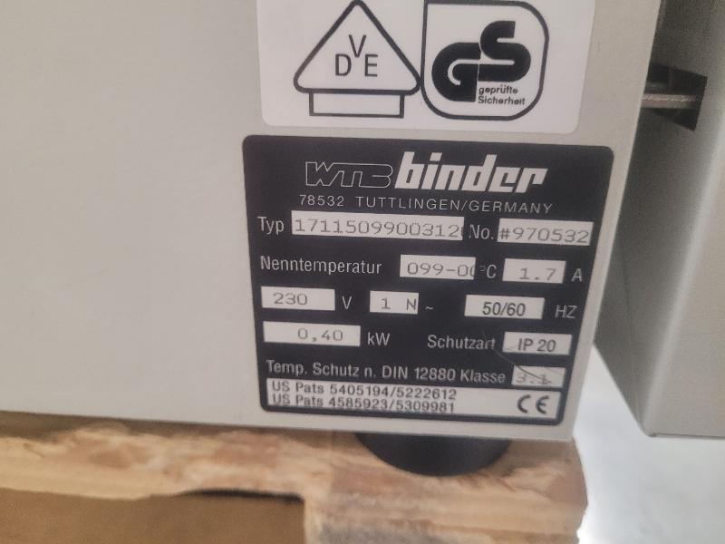 Incubateur / étuve BINDER BD-115 avec convection naturelle 100°C_6