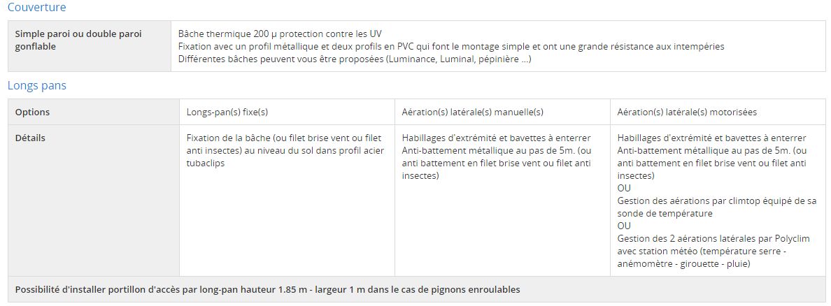 8 m optimum avec cheneaux - serre tunnel - serres val de loire - longueur 10 m_6