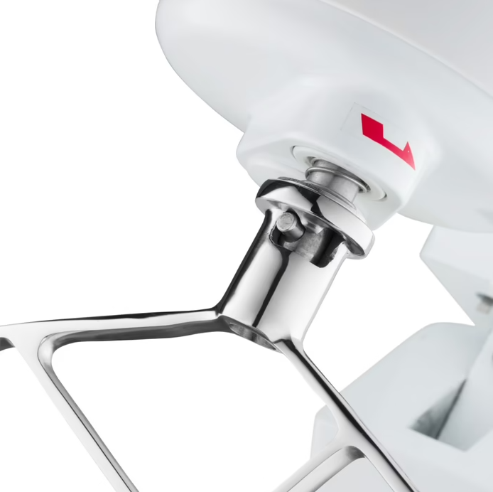 Mixer planétaire - 7 L - jusqu'à 2 kg de pâte - blanc | Maxima - 09300154_6
