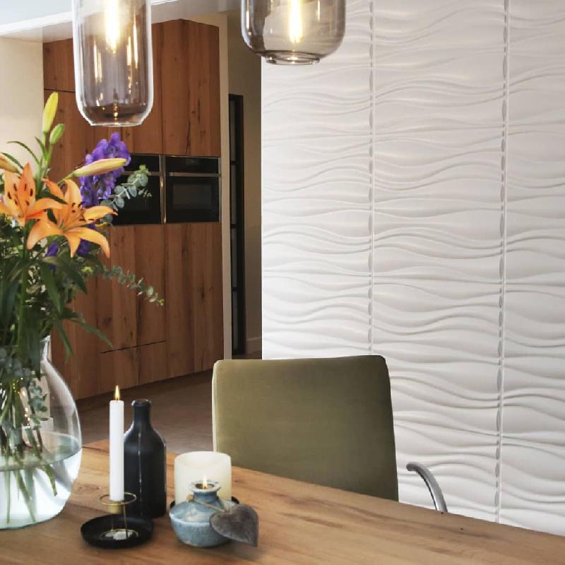 Wallart panneaux muraux 3d waves 12 pcs ga-wa04 412818_6