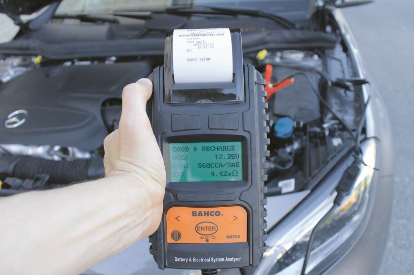 Testeur digital de batteries 6 / 12 V avec imprimante - BBT80 - diagnostics précis et imprimante thermique intégrée_6