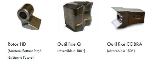 Broyeur forestier TFL et TFL-Q - Pour pelles de 8 à 13 tonnes - Puissance 120CH - Diamètre de coupe 28 cm_6