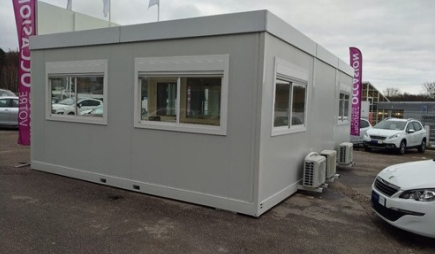 Bâtiment modulaire à structure galvanisée juxtaposable, superposable R+2 - BTS OSR 30 salle double 30m²_6