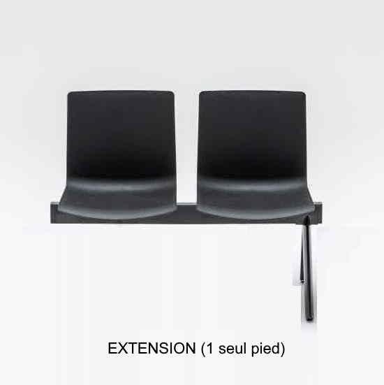 Sheila - Poutre d'assises modulable en polypropylène - 2 à 4 places extensibles avec options de personnalisation_6