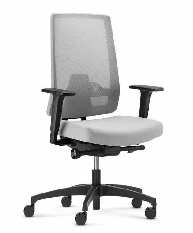 Fauteuil ergonomique de bureau design - écologique et durable - assise rembourrée confortable - INDEED_6