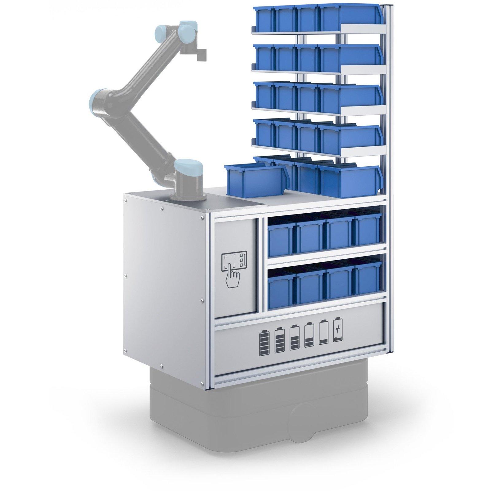 Véhicule à guidage automatique (VGA) - Équipements sur mesure pour manipulation de plateaux de chargement - mk technology group_6