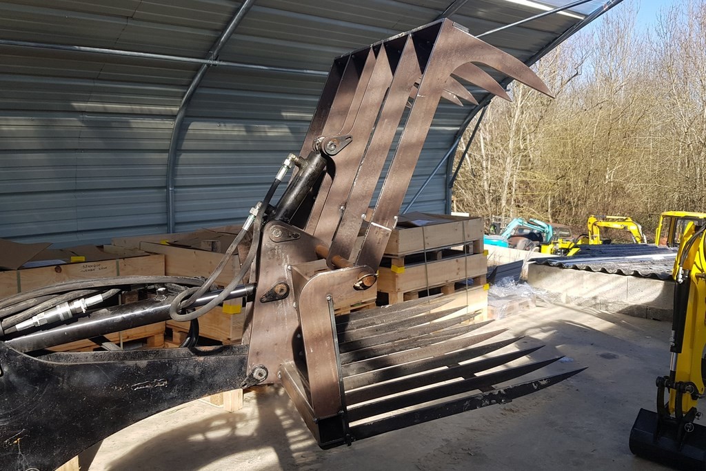 Godet griffe pour phoenix 400 idéal pour le transport de fumier ou branchage - hho_6