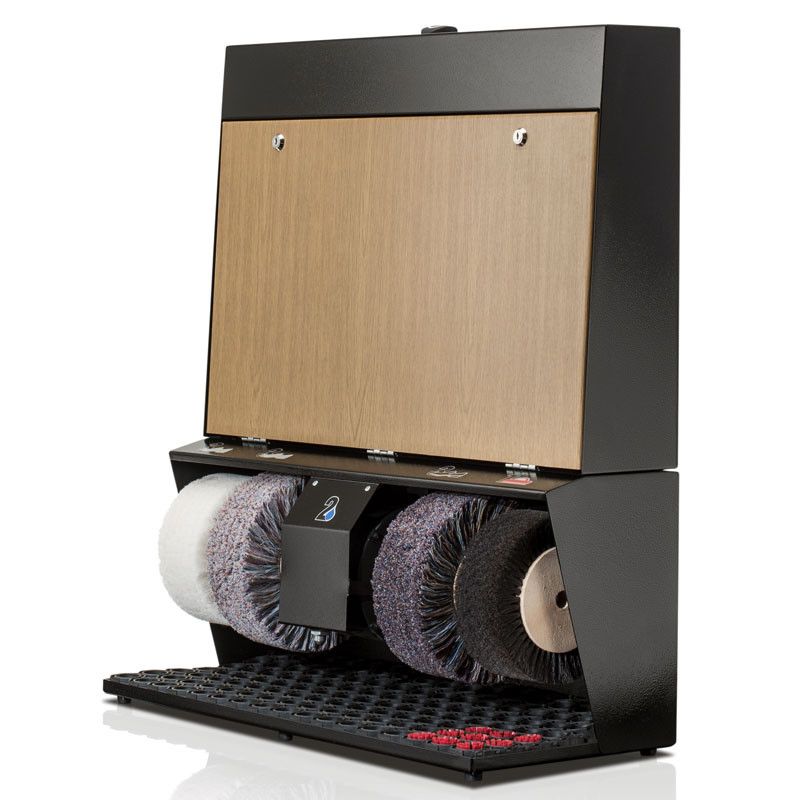 Cireuse à chaussures Super - Machine robuste et haut de gamme avec brosses en crin et fil de laine_6