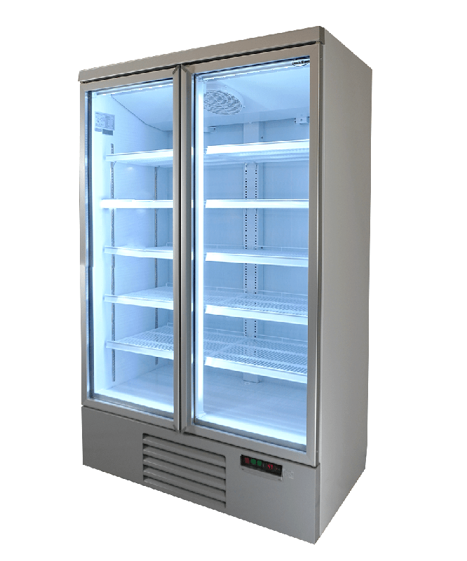 Réfrigérateur 2 portes en verre jde-1000r 7455.2200 COMBISTEEL_6