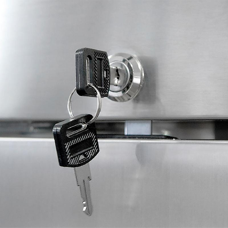 Réfrigérateur de stockage ECO 600 L - 1 porte - Inox AISI 430 - Air pulsé_6