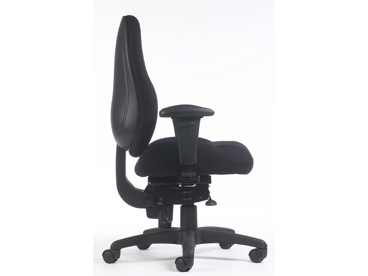 Fauteuil de direction ergonomique et fonctionnel DEXTER - Usage intensif 24h, design soigné et réglages personnalisables_6