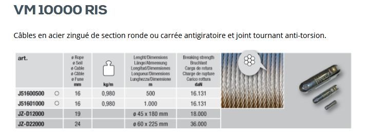 VM 10000 RIS - Treuil hydraulique pour renouvellement des conduits - Volta - Tirage max. 10 500 daN avec cabestans à gorges multiples_6