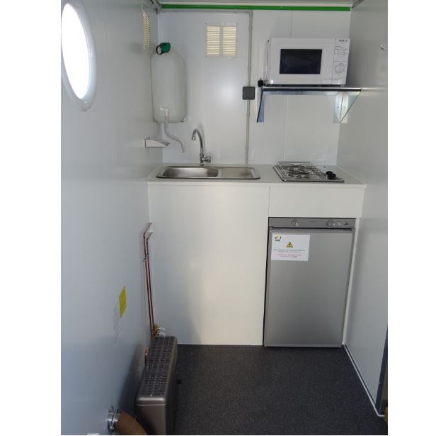 Unité mobile pour 4/5 personnes avec panneaux de 30 mm d’épaisseur