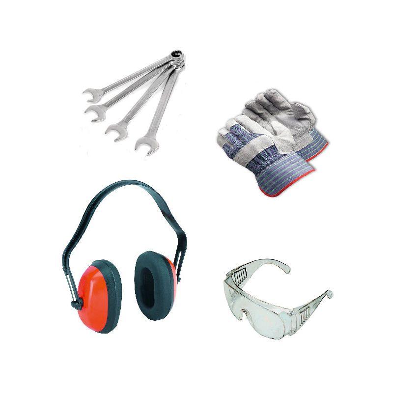 Broyeur de branches thermique - Mecacraft GBD 15 - moteur 15 CV, rotor 2 couteaux et 20 fléaux_6