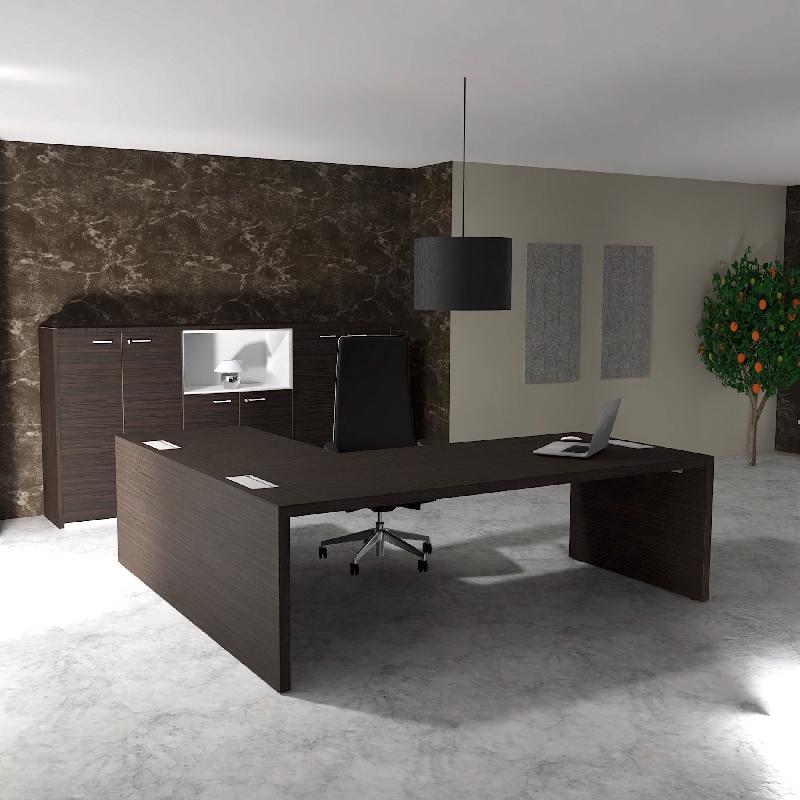 Bureau de Direction avec retour E10 - Quadrifoglio - Non, 264, Ébène, Non_6