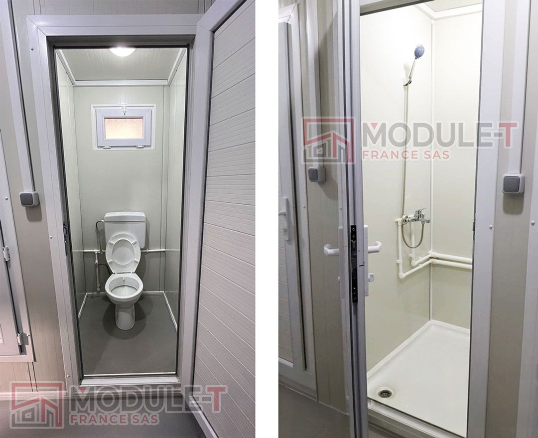 Toilette de chantier wc chantier  Toilettes mobiles Neuf et sur mesure_0