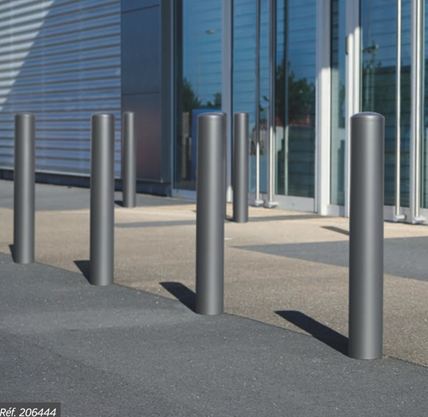 Borne anti-bélier pour zones sensibles - Hauteur hors sol 800 mm - Résistance renforcée_6