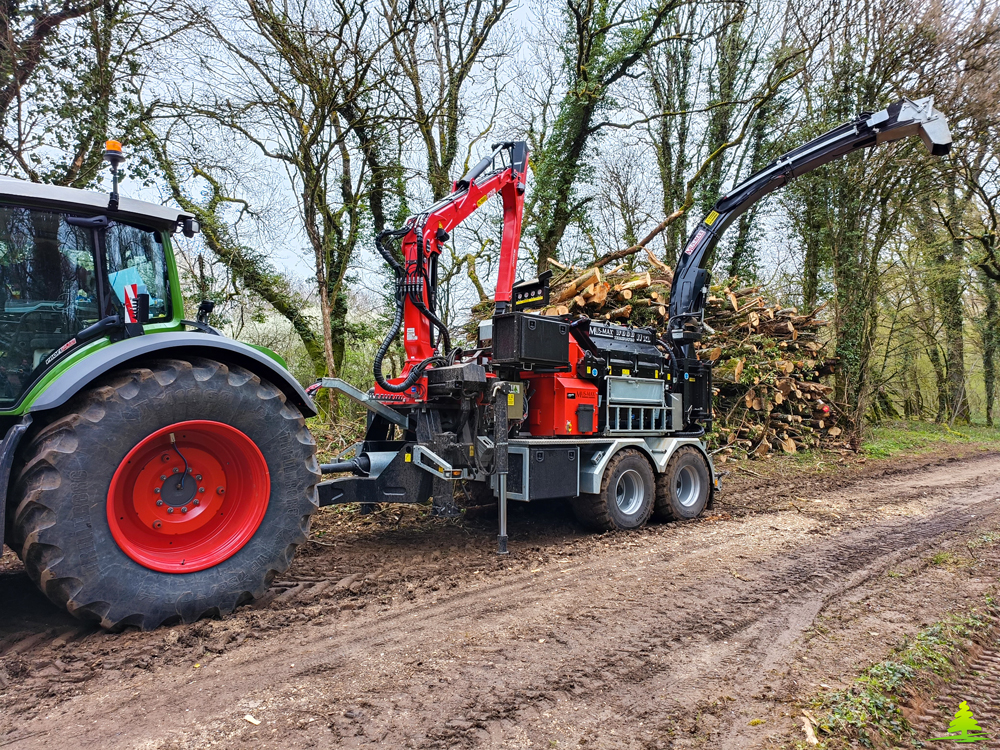 Broyeur de branches performant pour production maximale